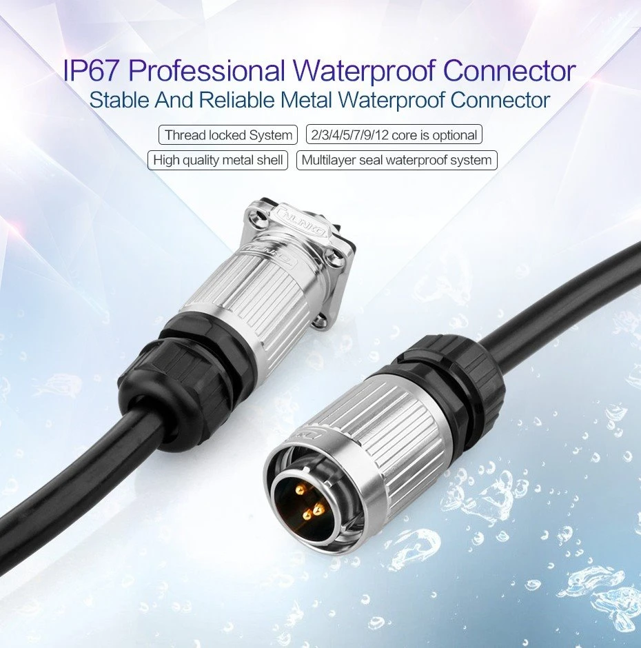 YW-20 Straight Plugs 7 pin Connector YW-20 Straight Plugs 7 pin Connector