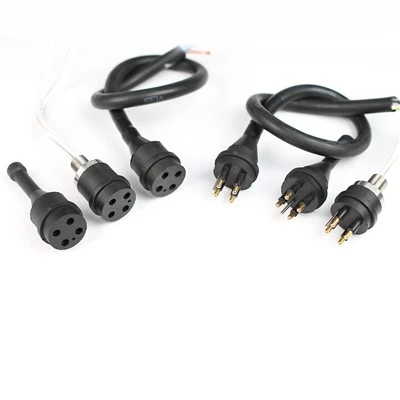 Kabasi 4 Pin IP69K 28A Denizaltı ROV İçin Yüksek Güçlü Konnektör